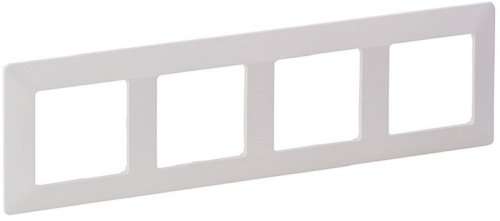 Рамка универсальная Legrand Valena Life 4-м. белый фото Рамка универсальная Legrand Valena Life 4-м. белый картинка